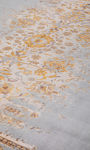 فرش  پشمی مدرن لوتوس طلایی