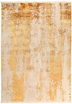 فرش پشمی مدرن آبشار طلایی ( کد 211)